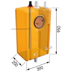 Waste Water Tank 61L vertical - Image 2