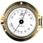 Thermo/Hygrometer 3" brass Ø120mm - Image 1
